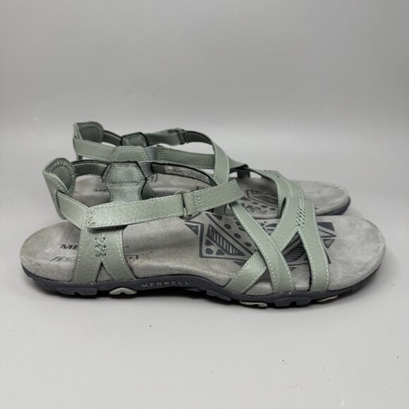 Merrell Blue Dove Sandspur Rose Sport Hiking Sandals J289636C Womens Size 10 - Picture 1 of 9